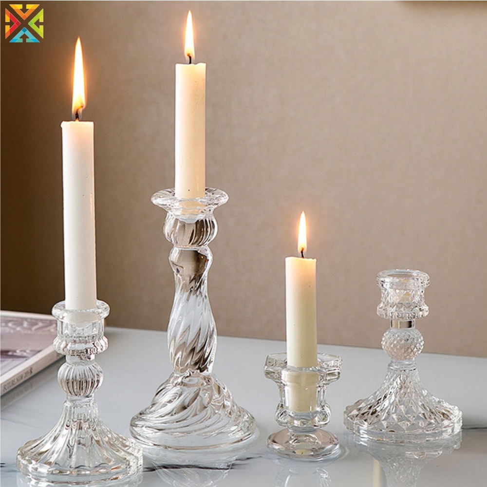 Candlestick Wedding Centerpiece Candle Holders Table Centerpiece Candle ...