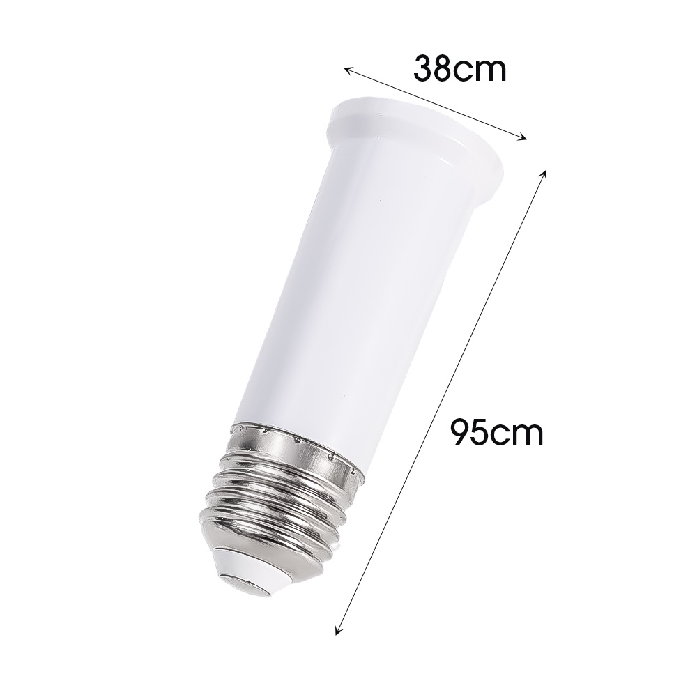 65mm 95mm 120mm E27 To E27 Extender Lamp Holder Socket Fitting / Bulb Screw Socket Adapter / LED ...