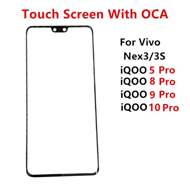 Nex3S 10Pro Touch Screen For Vivo iQOO 10 9 8 5 Pro Nex 3 3S Front ...