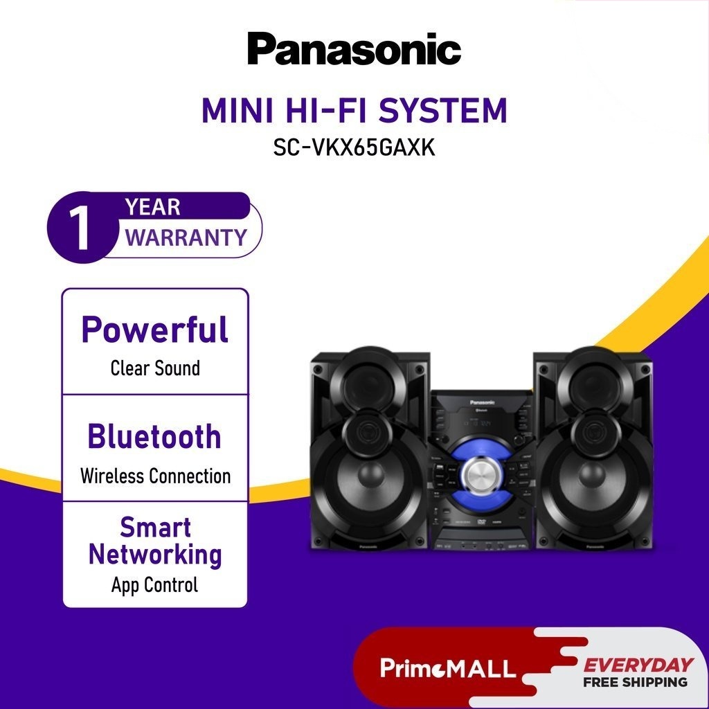 PANASONIC SCVKX65 HIFI SYSTEM 550W DVD PLAYER SCVKX65GAXK Speaker