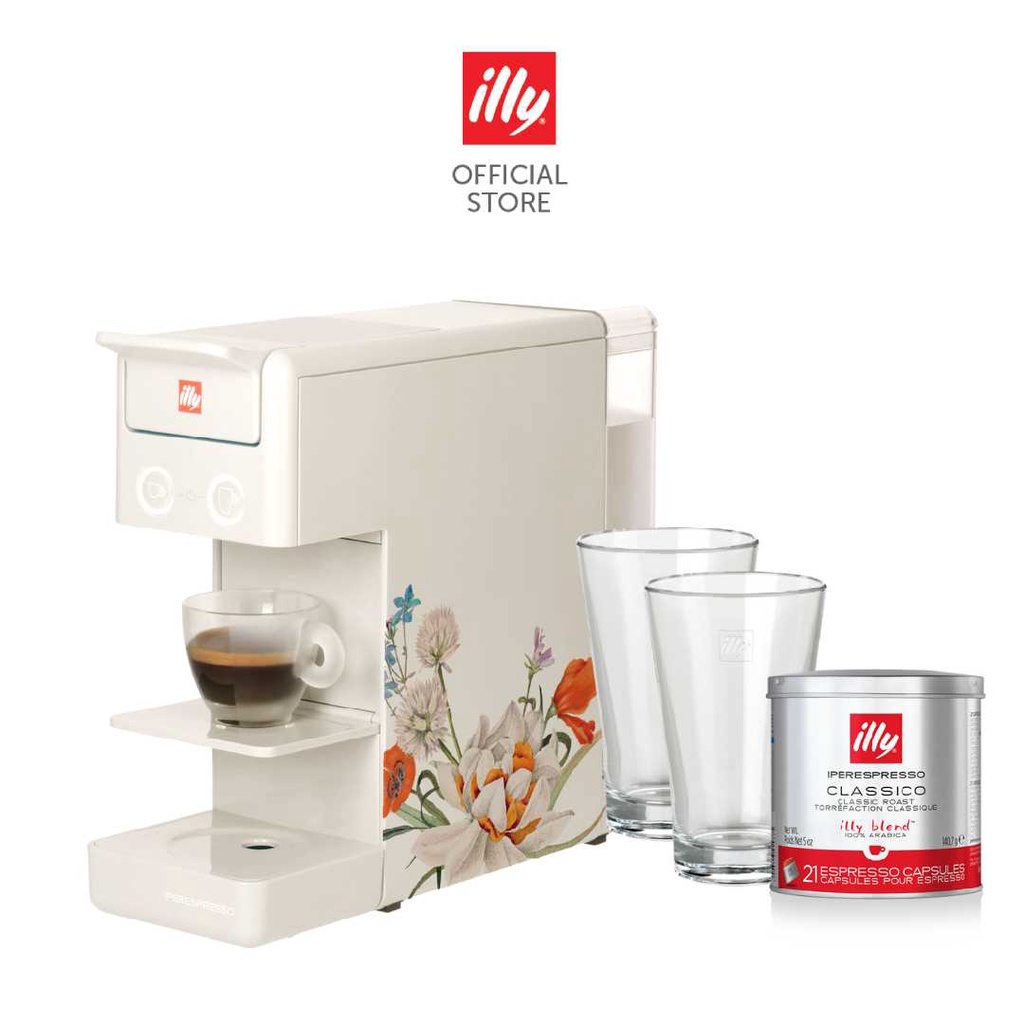 illy Mom's Day Gifting Y3.3 Iperespresso Coffee Machine + 2 Latte