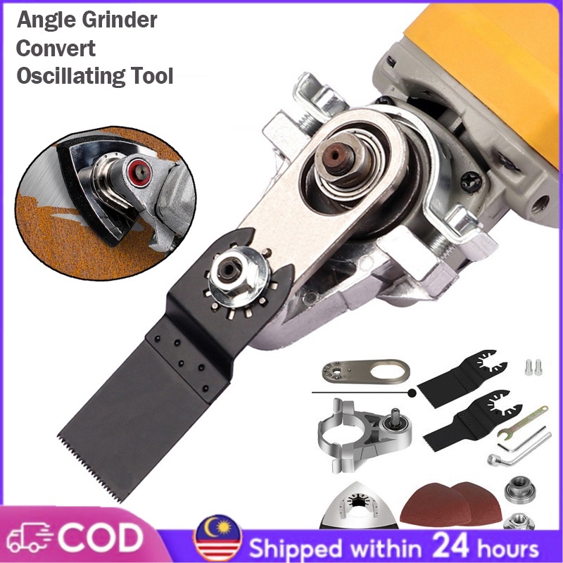 Angle Grinder Adapter Oscillating Multi Tool Ordless Oscillator Trimmer