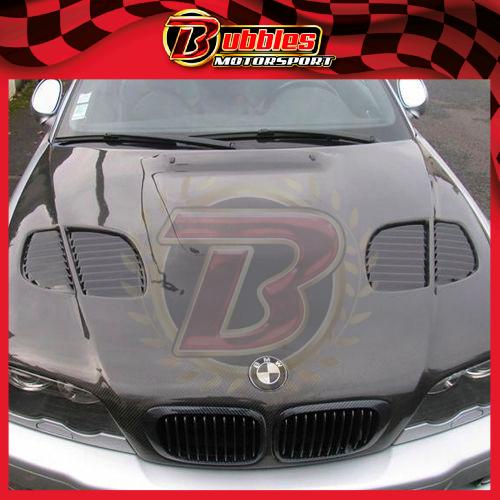 BMW E46 4D 2002 M3 GTR Style Front Hood Carbon | Shopee Malaysia
