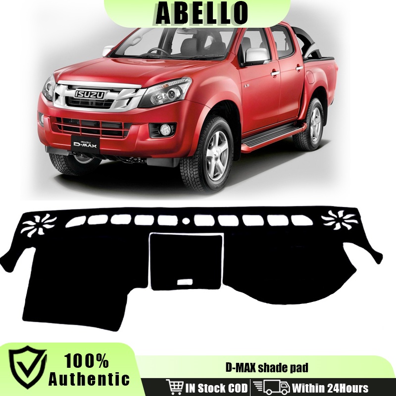 Isuzu DMAX Dashboard Cover for 2015 2021 Black Dash board Mat with Isuzu Logo LHD Shopee