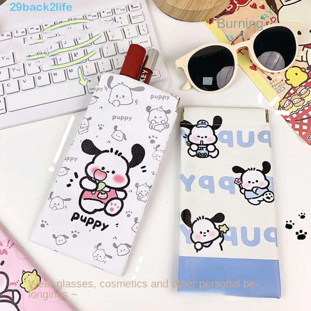 BACK2LIFE Cosmetic Bag, Pochacco Sunglasses Case, Lipstick Bag Kuromi