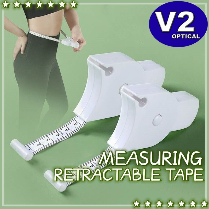 Body Measuring Retractable Tape Portable Y Shape Meter Automatic ...