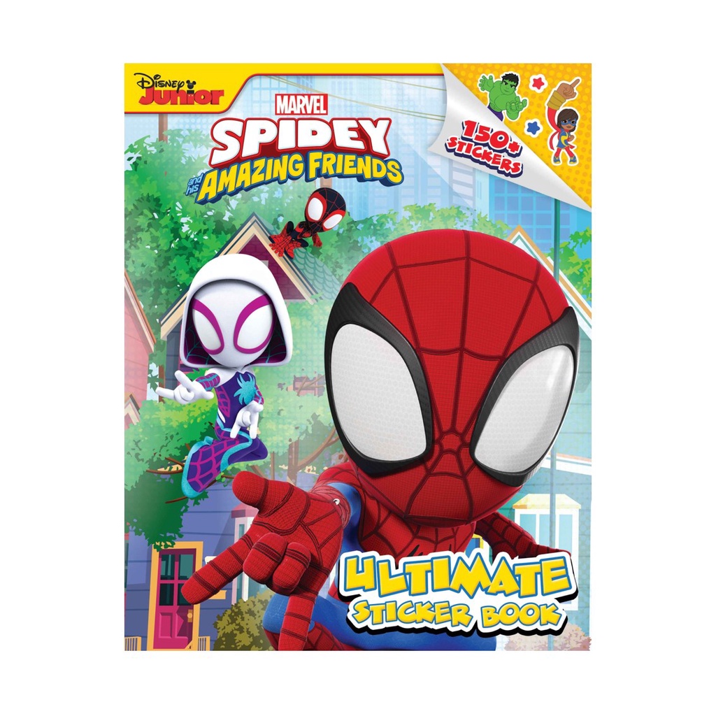 Marvel Spiderman Ultimate Sticker Book With Puzzles Mazes Colouring ...