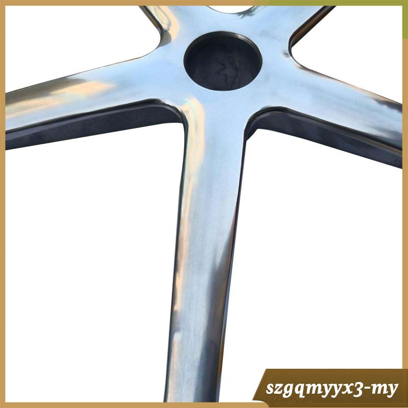 [ Office Chair Base Aluminum Alloy Replacement Universal Reinforced
