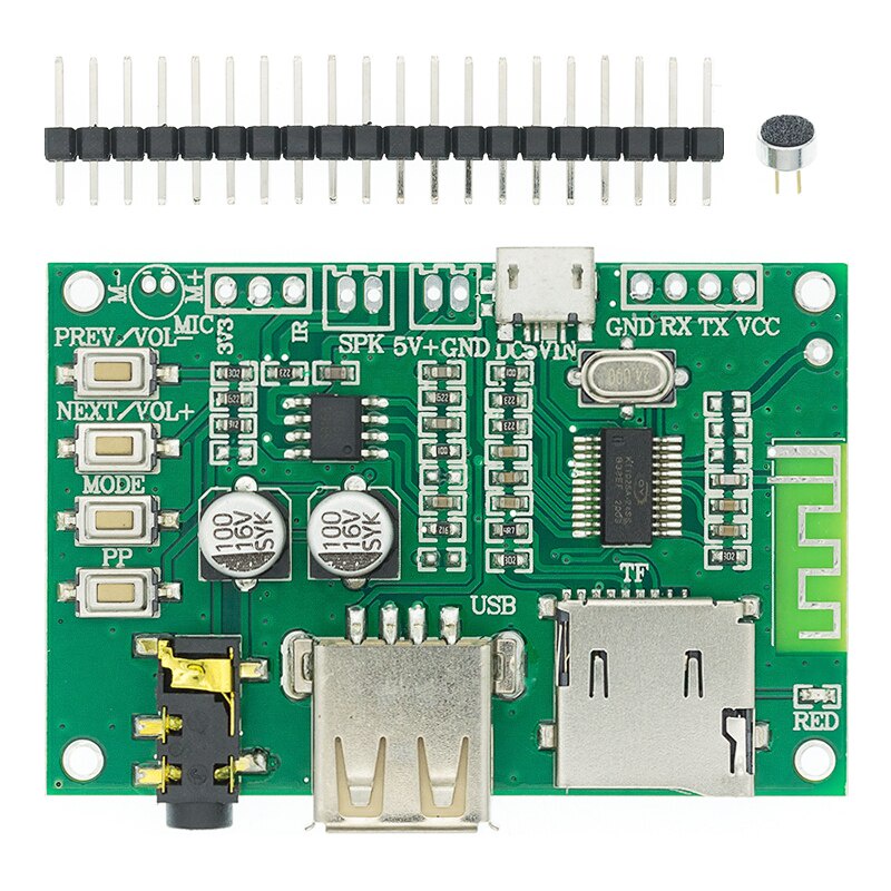 BT201 Dual Mode 5.0 Bluetooth Lossless Audio Power Amplifier Board ...