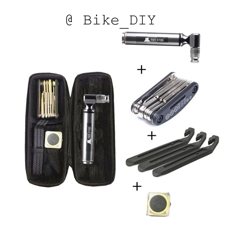 BikeDIY [LOCAL] Bicycle Tools Set Storage Bottle With Tools Bike Repair