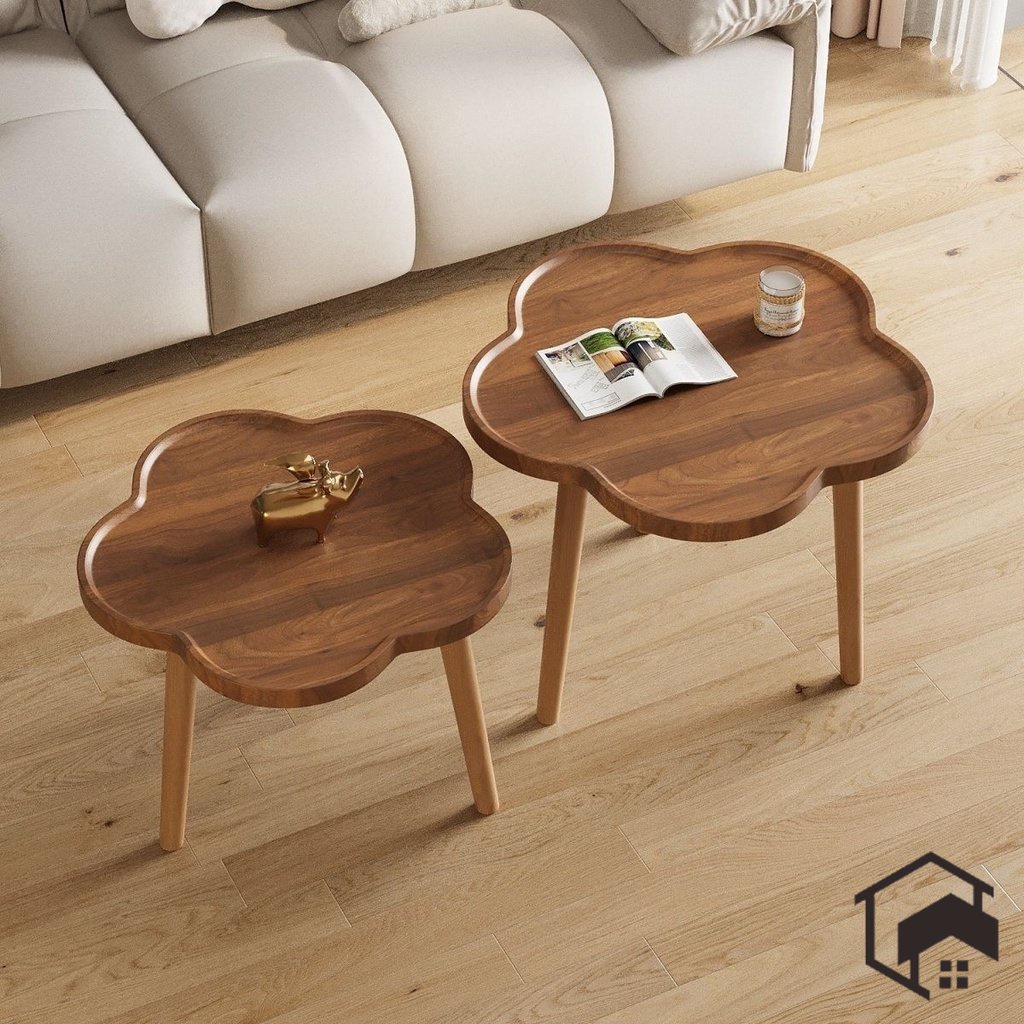 Flower Small Coffee Table Simple Bedroom Bay Window Table Small ...