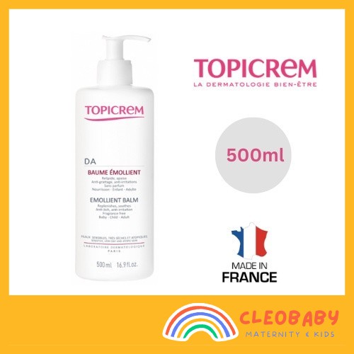 Topicrem DA Emollient Balm 500ml | Shopee Malaysia