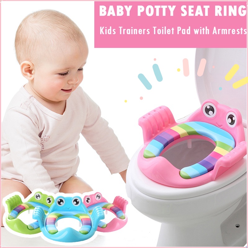Kid Toilet Seat Children Armrest Potty Training Infant Toilet Bowl