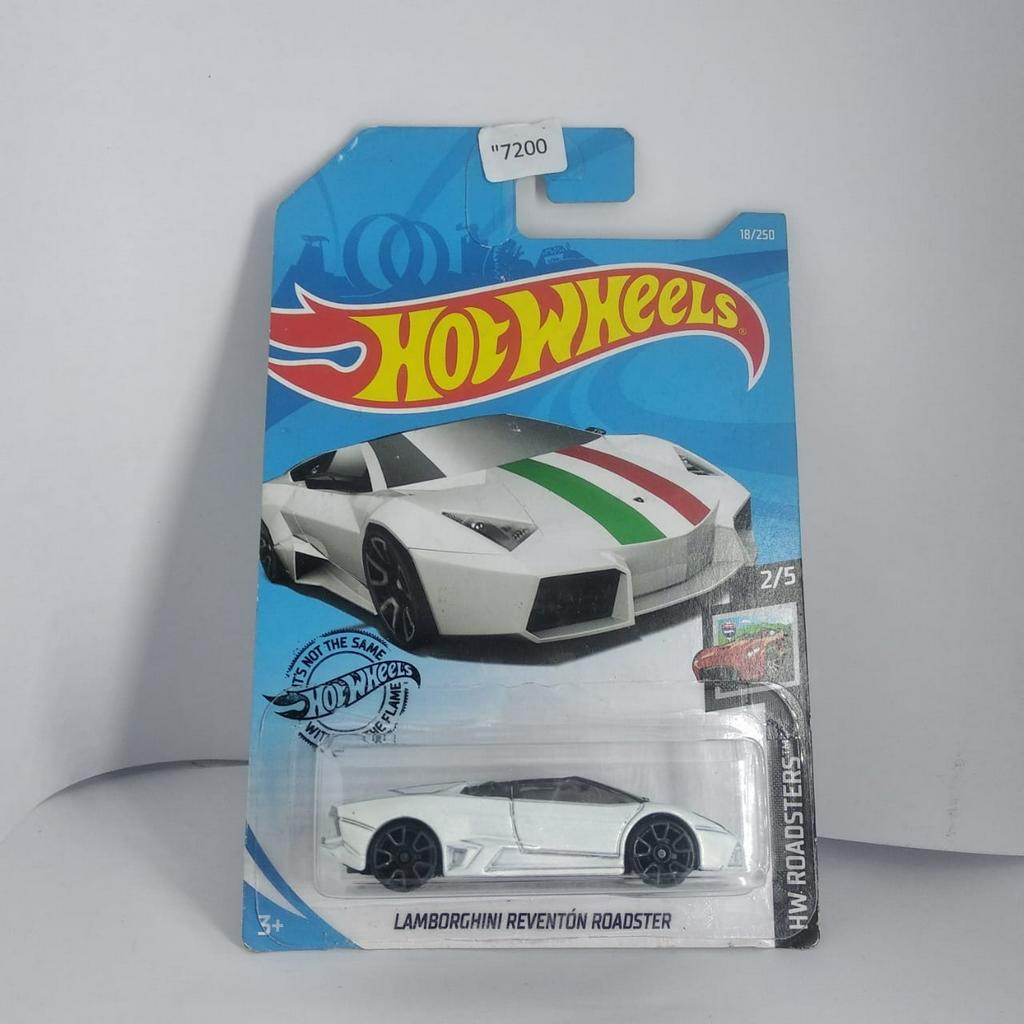 Hot Wheels - Lamborghini Reventon Roadster White | Shopee Malaysia