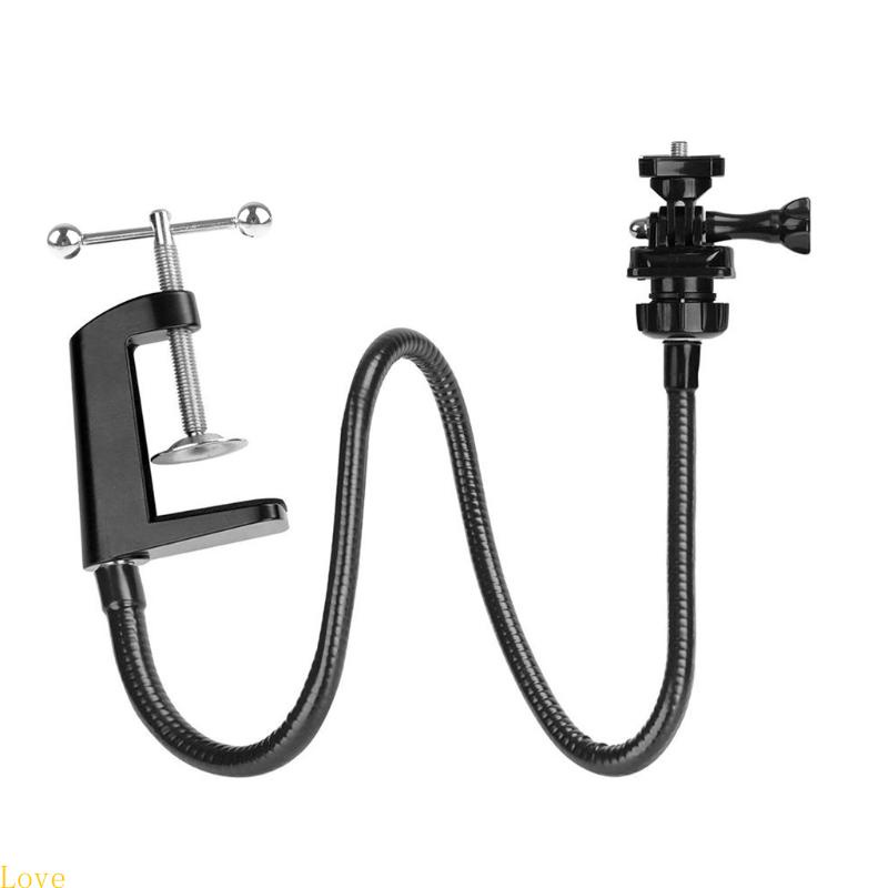 Love Camera Bracket with Enhanced Desk Jaw Clamp Flexible Gooseneck ...
