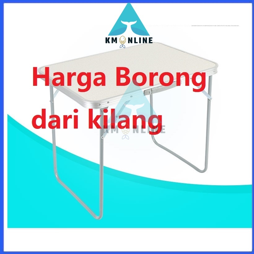 Aluminum Alloy Folding Table White Camping table Foldable Table Camping ...