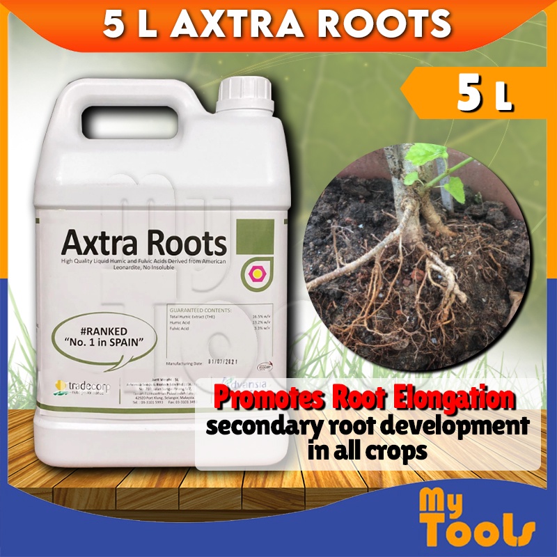 Mytools 5 Liter Axtra Roots / Penggalak akar Rooting Fulvic Acid Baja ...