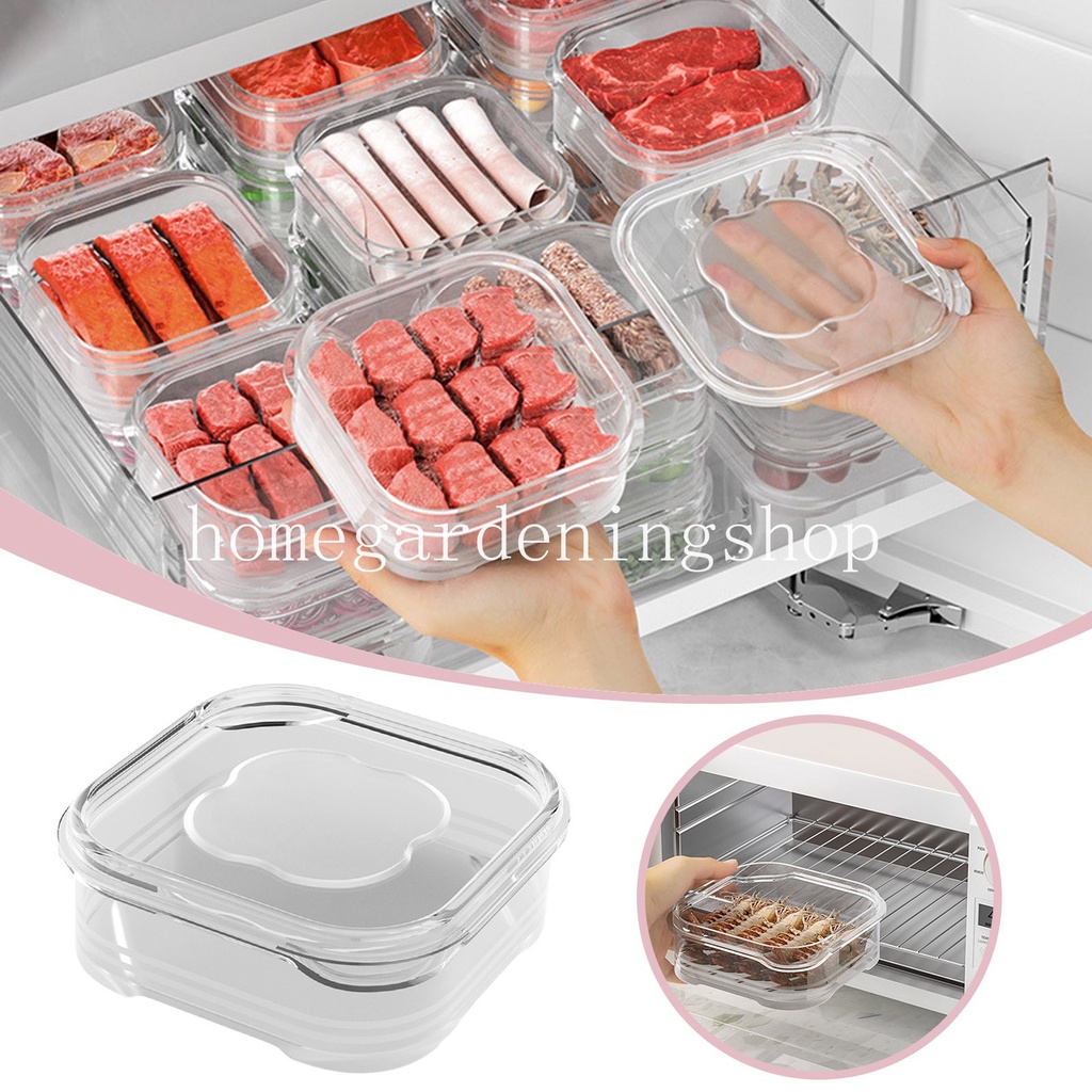 350ml Refrigerator Meat Dividing Box Storage Box Food Grade Special ...
