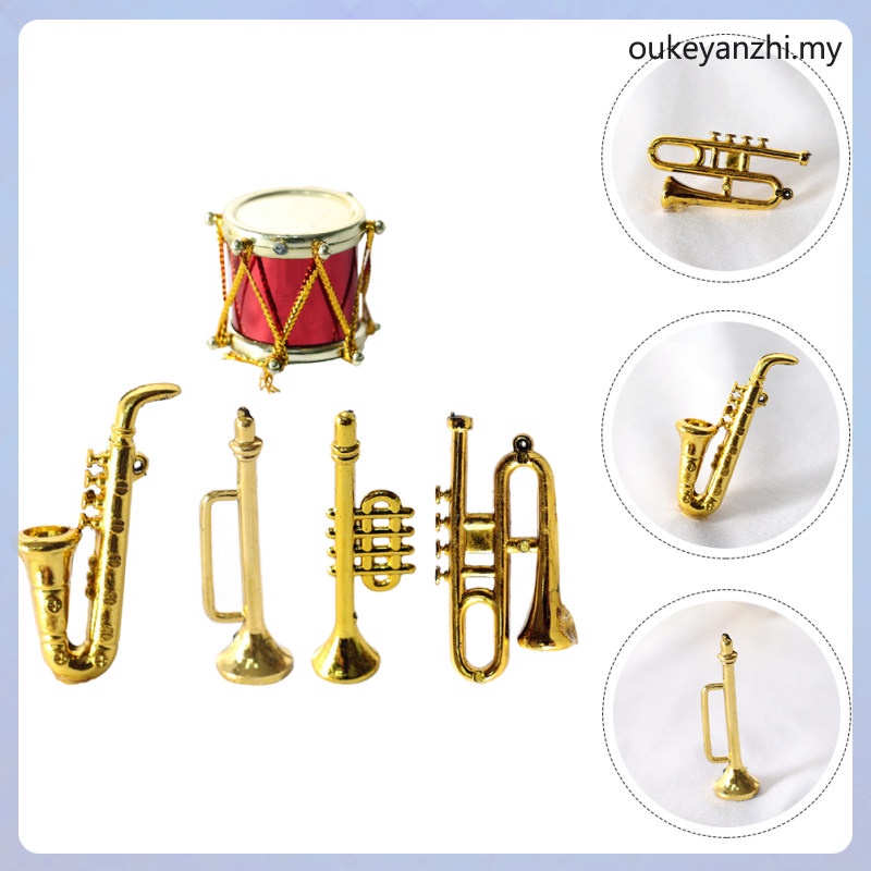 Mini Saxophone Musical Instrument Figurines Worlds Smallest Toys That ...