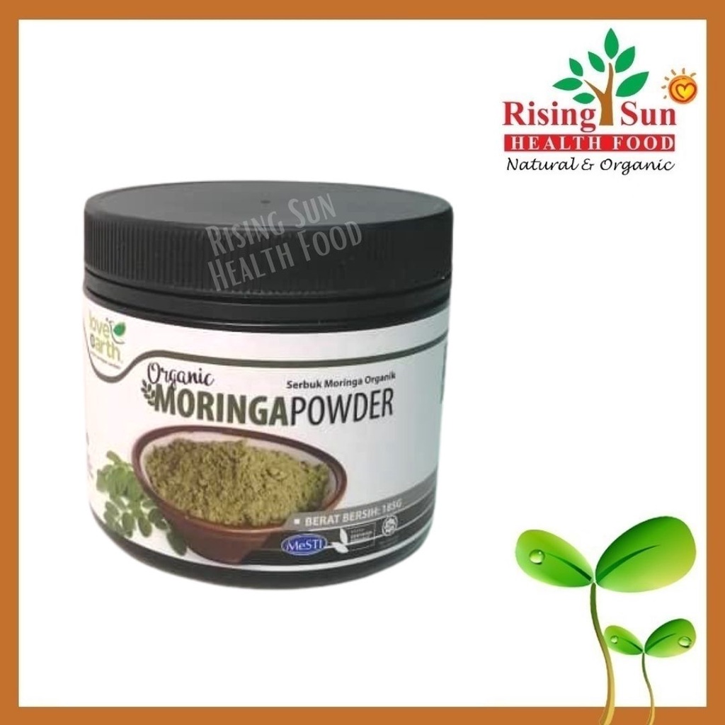 Love Earth Organic Moringa Powder 185g (EXP FEB 2025) Shopee Malaysia