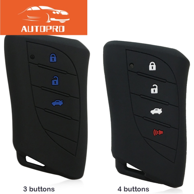 Silicone Key Case Car Key Cover Shell for Lexus ES NX GS RX UX250 UX260 ...