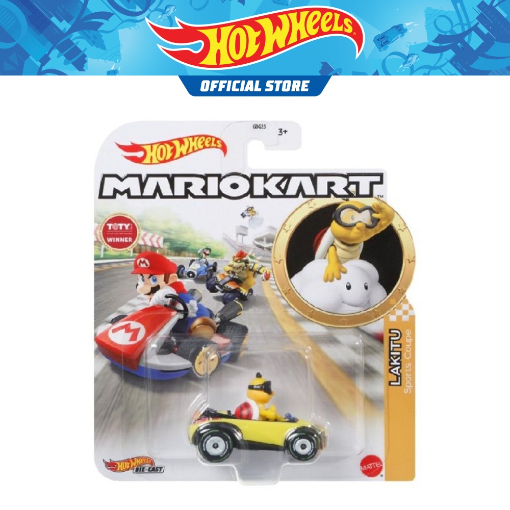 Hot Wheels Mario Kart Lakitu Sports Coupe Die Cast GBG25 Shopee Malaysia