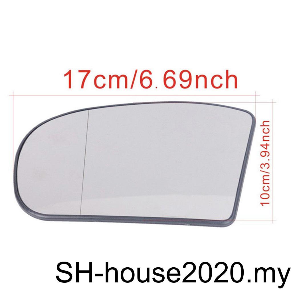 1 Left Side Rearview Mirror Glass Len Replacement for Mercedes Benz