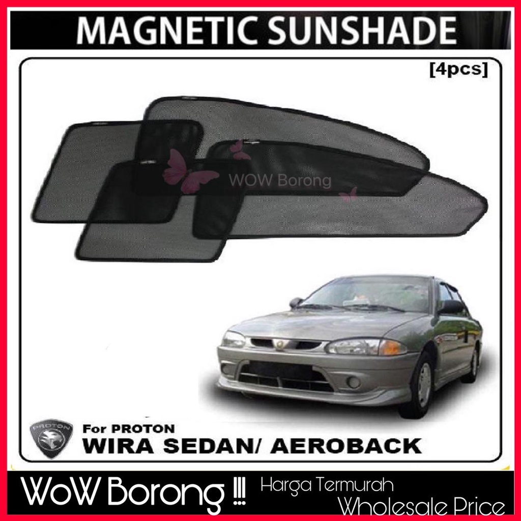 Magnetic Sunshade Proton Wira Pcs Shopee Malaysia