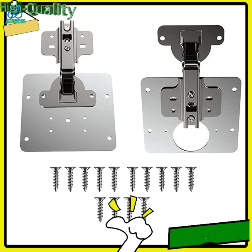 Hinge Repair Plate Stainless Steel Kitchen Brackets