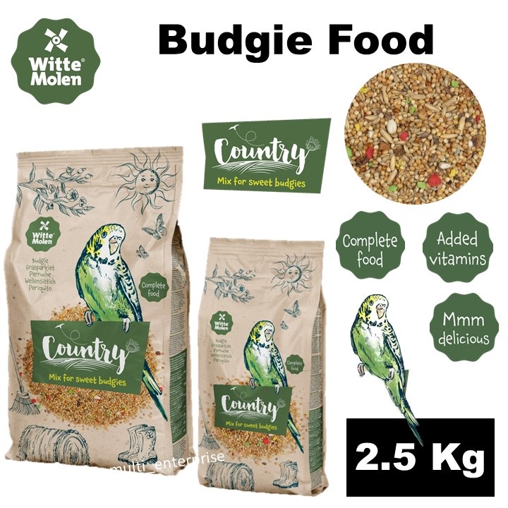 Witte Molen Country Budgie Food (2.5 Kg) | Shopee Malaysia