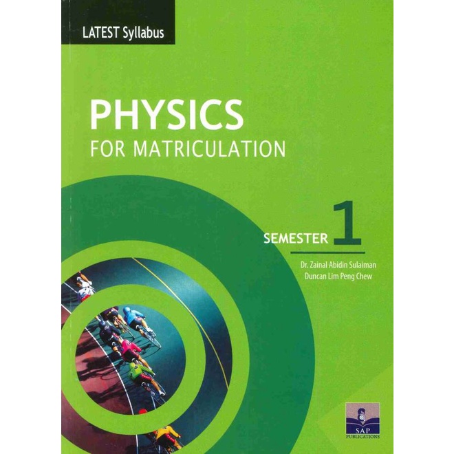 PHYSICS FOR MATRICULATION SEMESTER 1 | Shopee Malaysia