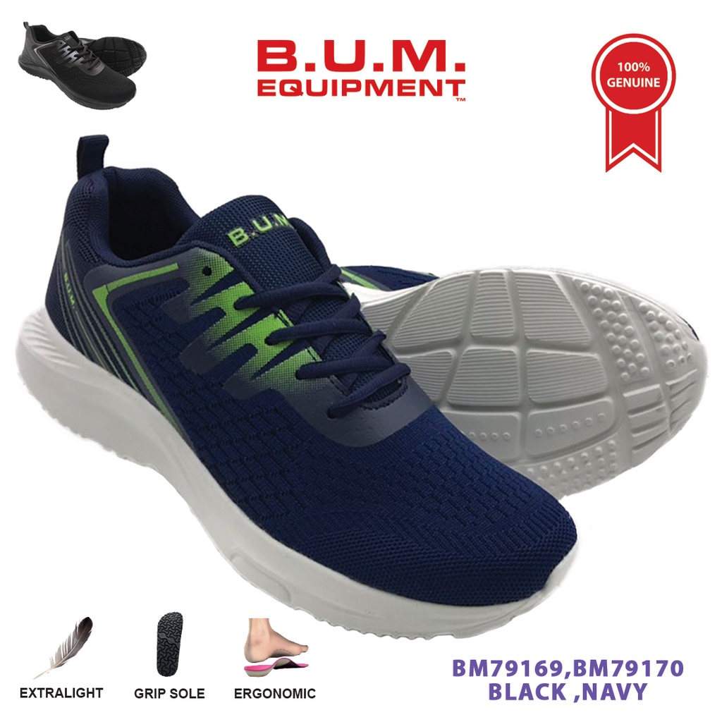 BUM Equipment Men s Sport Shoes BM79169 BM79170 Black Navy