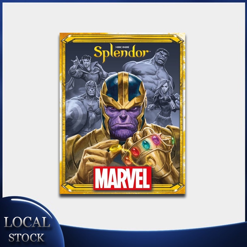 Splendor Marvel Board Game Plastic Token | Shopee Malaysia
