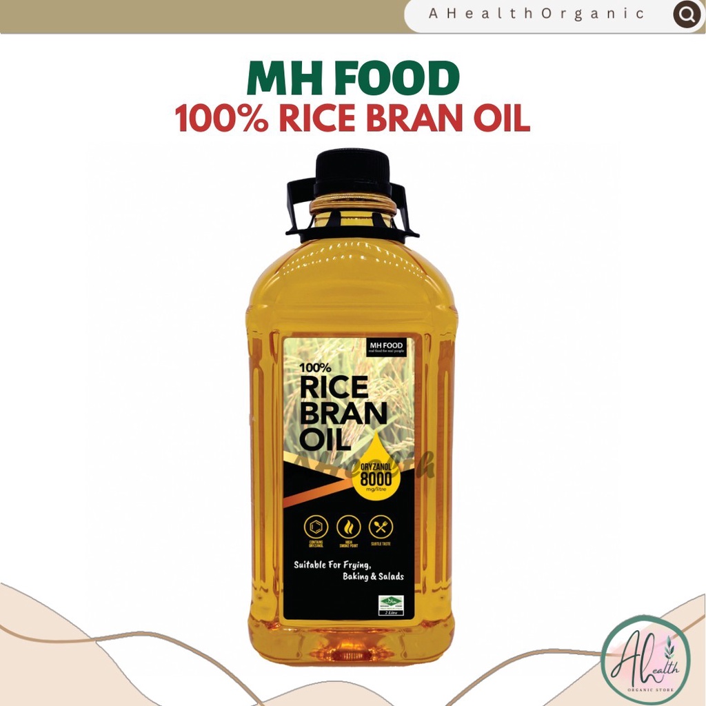 MH Food Rice Bran Oil 米糠油 2L | Shopee Malaysia