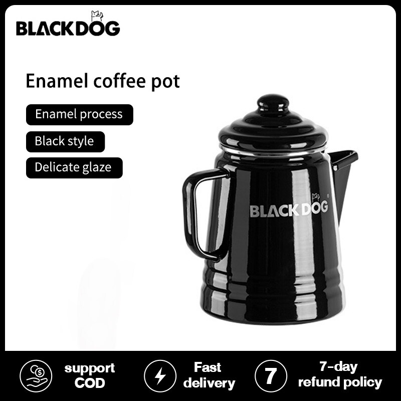 [ COD READY STOCK ] BLACKDOG Enamel 2L Kettle Stainless Steel Tea