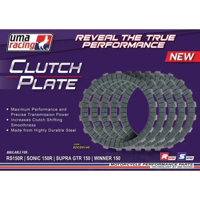 clutch plate racing ex5