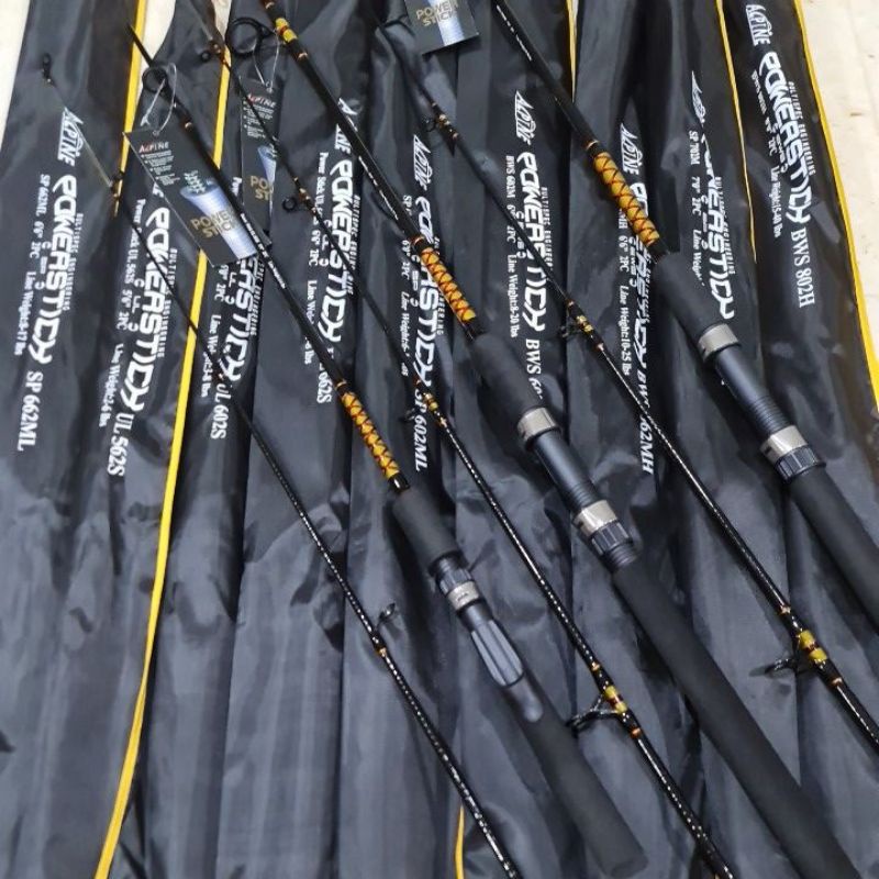 New ALPINE POWER STICK Spinning rod | Shopee Malaysia