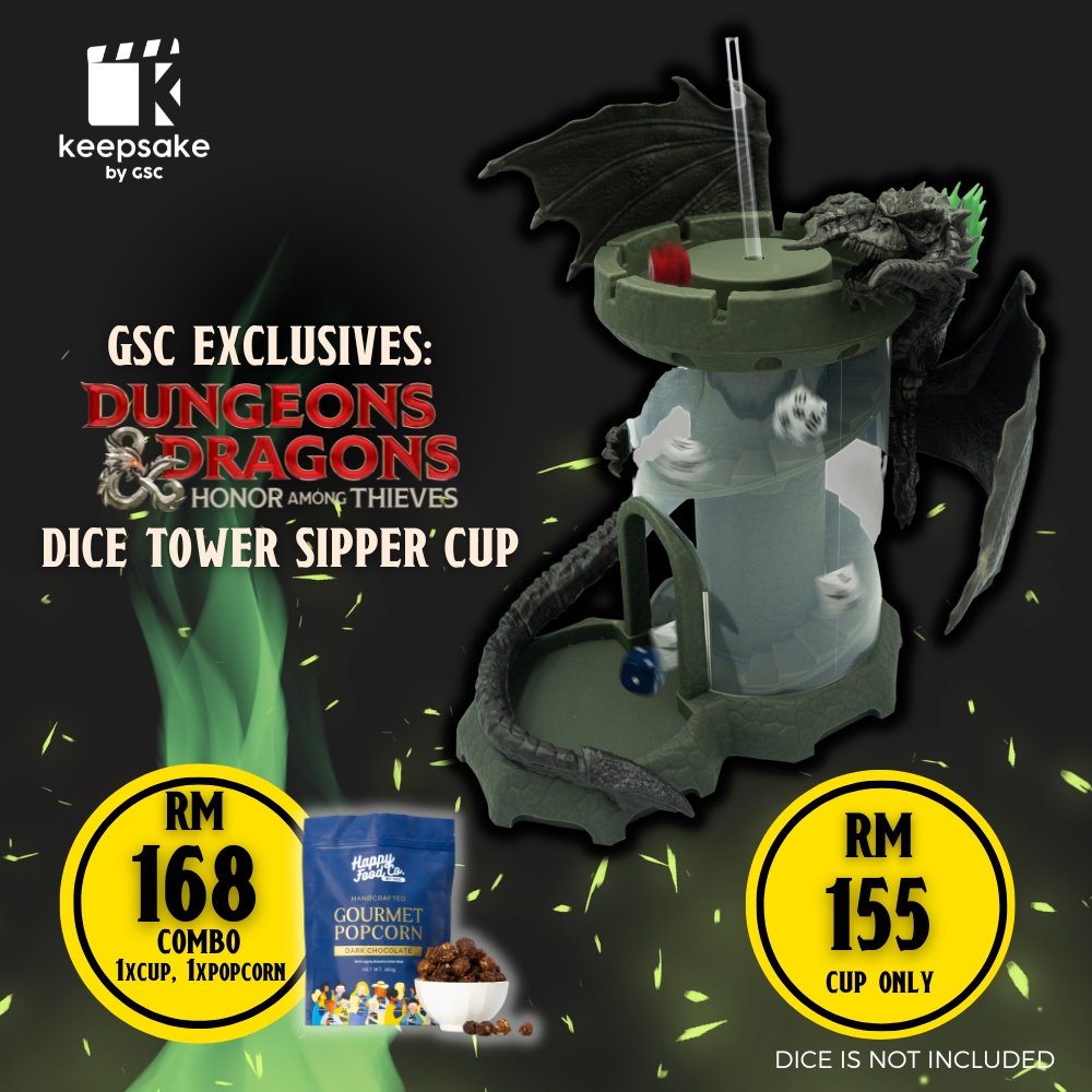 Dungeons & Dragons Dice Tower Sipper Cup Shopee Malaysia