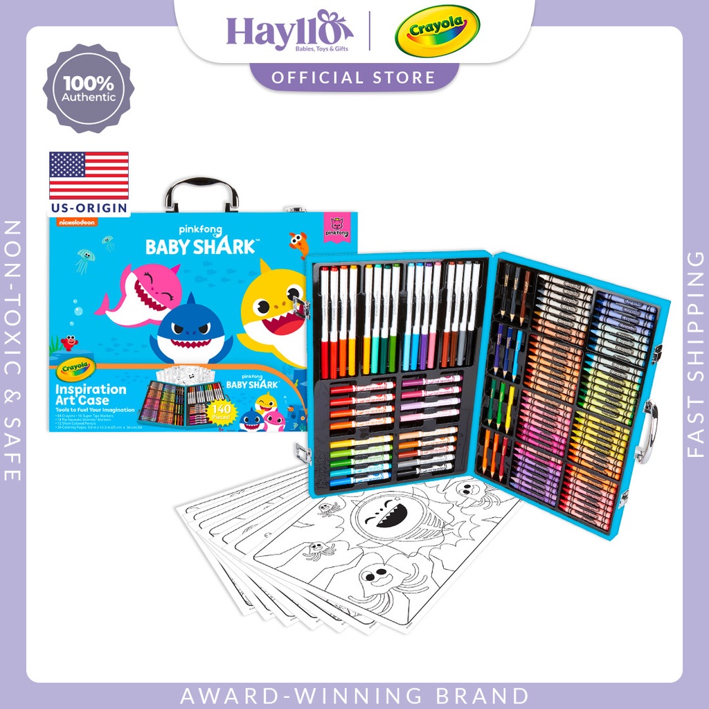 Crayola Silly Scents ini Inspiration Art Case - Juego de decoración