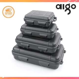 Waterproof ABS Plastic Tool Box Outdoor Camping Survival Case Shockproof  Vehicle Kit Box Sealed Airtight Frist Aid Toolbox