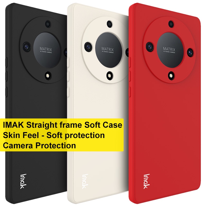 DESSEN Custodia Per Huawei Magic5 Lite 5G / Honor X9a – Con Anello Rotante 360° E Supporto Magnetico, Blu - 3
