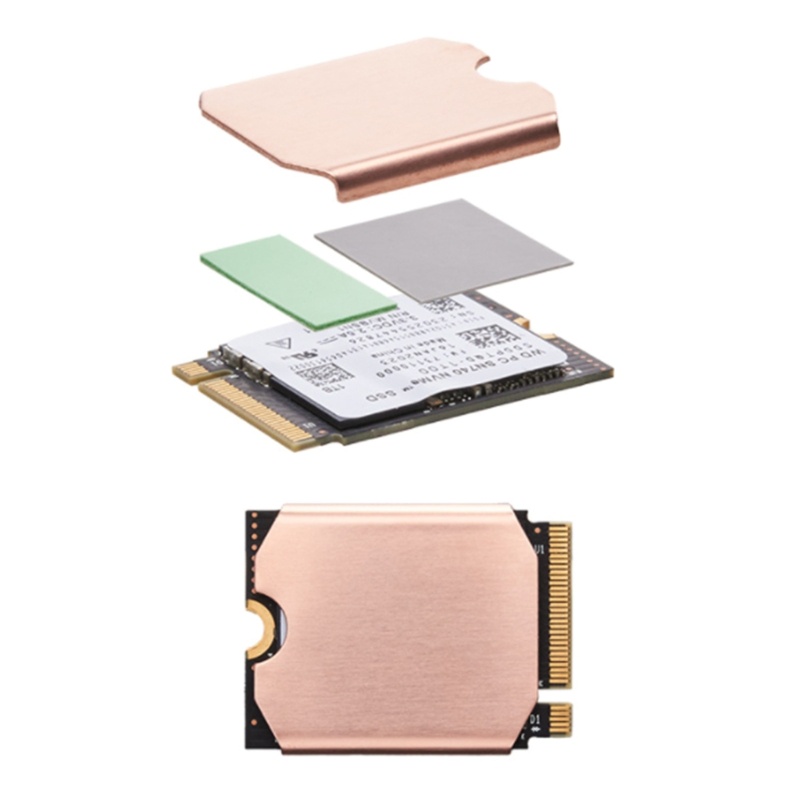 BT SSD Heat Sink M.2 2230 Solid State Hard Disk PureCopper Heatsink