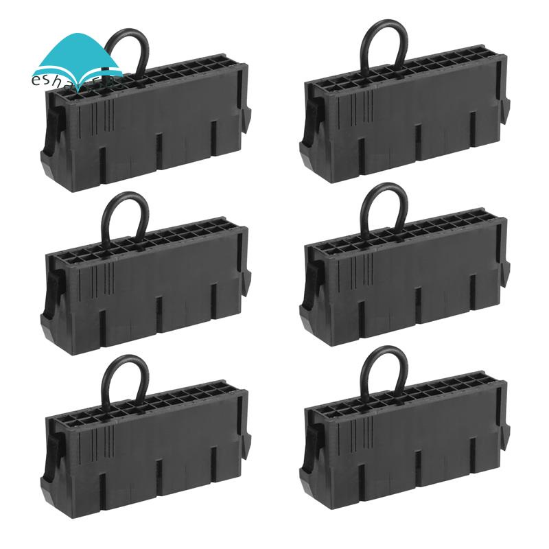 6X 4Pin ATX Power Supply Jumper Bridge Tool PSU Test Starter Without