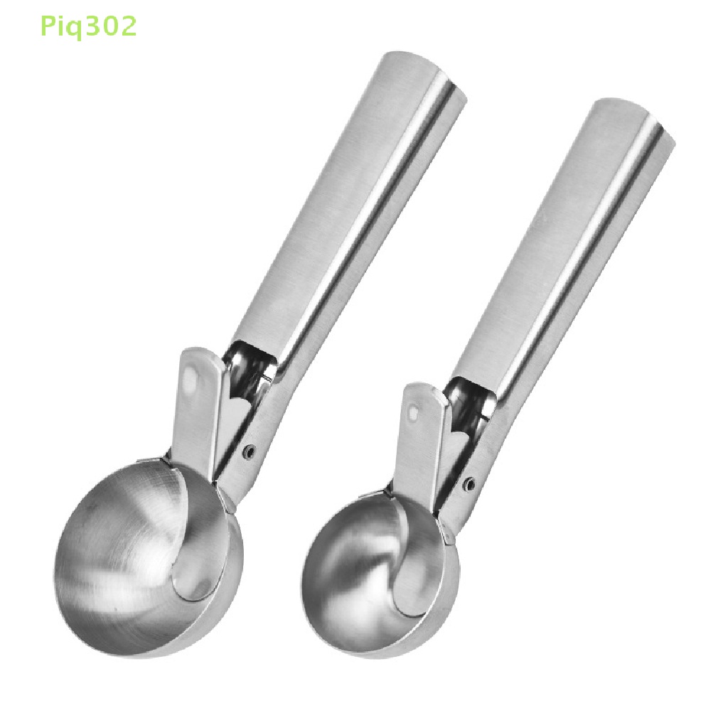 Piq302 Ice Cream Scoops Stainless Steel Ice Cream Digger NonStick Ice
