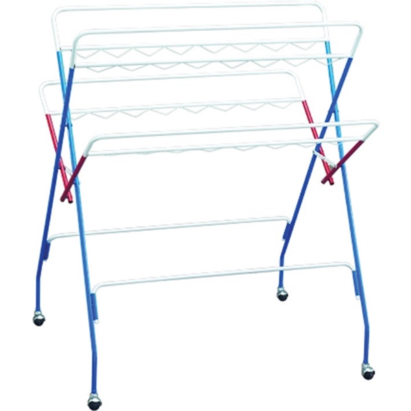 DFP Aday wing hanger in Blue, White and Red colour Metal Cloth Hanger ...