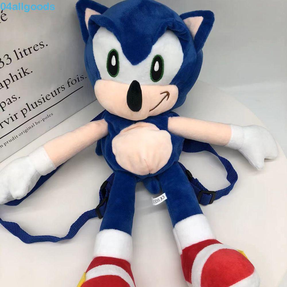 ALLGOODS Sonic Plush Backpack Cute Kawaii Christmas Gift Supersonic ...