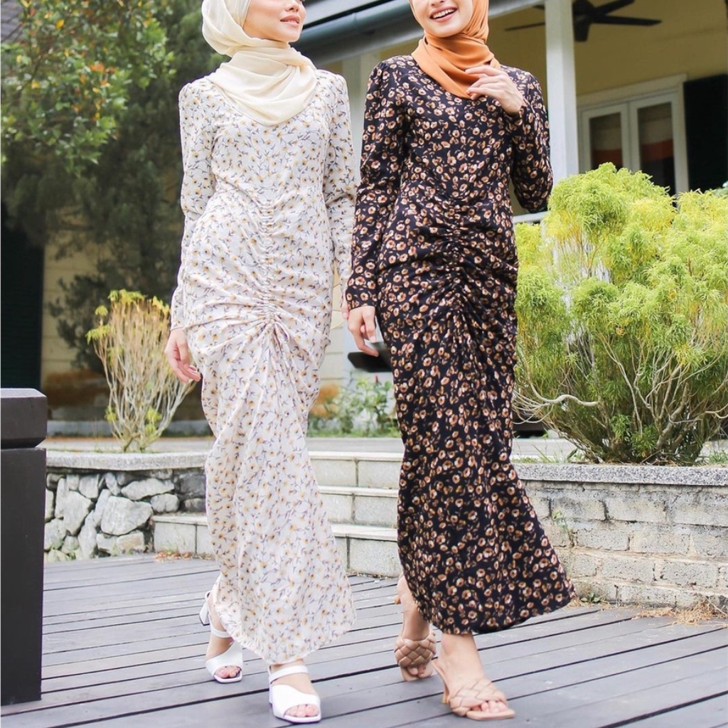 Jubah chiffon outlet exclusive