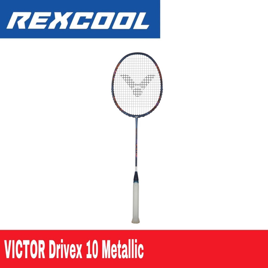 2 stk. Victor DriveX-10 Metallic Badmintonketchere main image 0