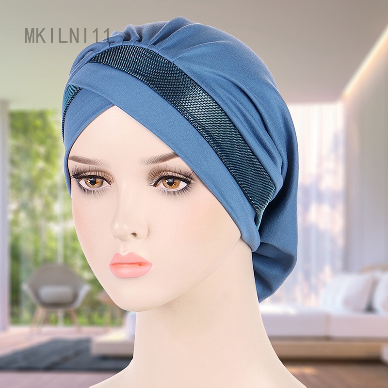 Forehead Cross Muslim Turban For Women Islamic Inner Hijab Cap Islamic