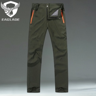 EAGLADE Tactical Cargo Hiking Cycling Fishing Pants for Men In Green  Waterproof HTS21A9